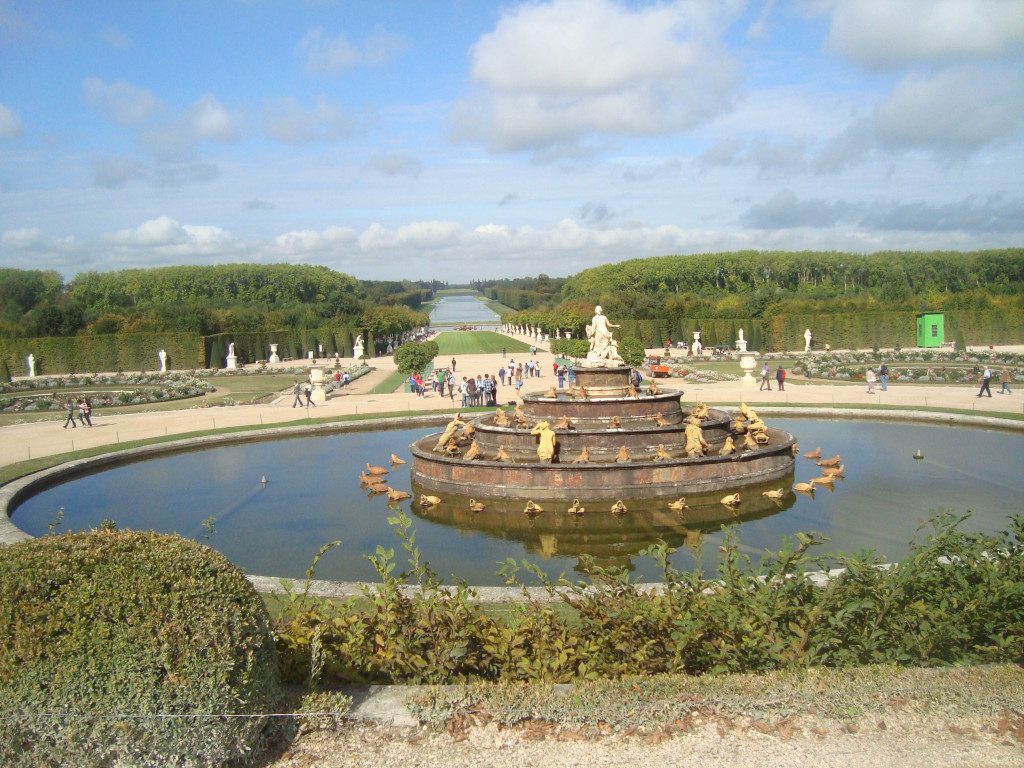 The gardens of the Palace of Versailles